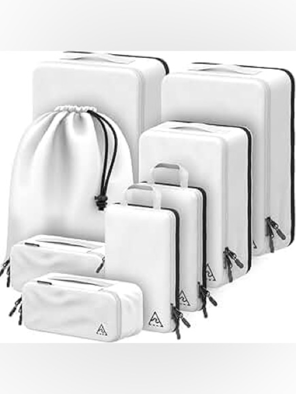 Well Traveled 8 pcs Compression Packing Bags Cubes Set